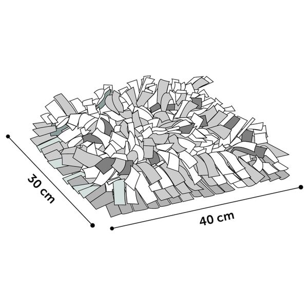 FLAMINGO Tapis renifleur jouet de chien fermeture &eacute;clair Amigo 30x40cm