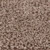 vidaXL Tapis de bain antid&eacute;rapant avec d&eacute;coupe pour toilette Marron