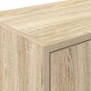 vidaXL Armoires murales de garage 2 pcs ch&ecirc;ne sonoma bois d'ing&eacute;nierie