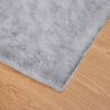 vidaXL Tapis en Fourrure Synth&eacute;tique de Lapin Olite Gris 200 x 200 cm