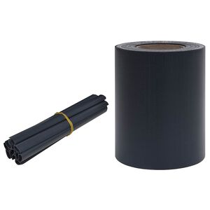 vidaXL &Eacute;cran d'intimit&eacute; de jardin PVC 35x0,19 m Gris fonc&eacute; mat