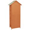 vidaXL Armoire de rangement de jardin Marron 42,5x64x190 cm