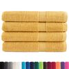 vidaXL Serviettes de qualit&eacute; sup&eacute;rieure SOLUND 4 pcs dor&eacute; 600 g/m&sup2;