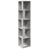 vidaXL Armoire d'angle Gris b&eacute;ton 33x33x164,5 cm Bois d'ing&eacute;nierie