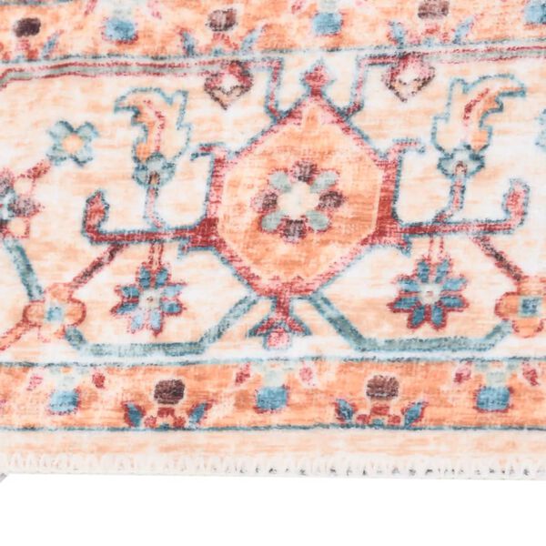 vidaXL Tapis imprim&eacute; lavable pliable Multicolore 120x170 cm Polyester