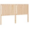 vidaXL T&ecirc;te de lit 165,5x4x100 cm Bois massif de pin