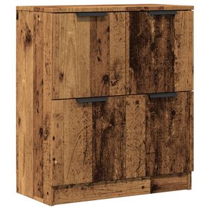 vidaXL Buffet vieux bois 60x30x70 cm bois d'ing&eacute;nierie