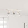 vidaXL Spot de plafond Nickel 38 x 6,5 x 11,5 cm M&eacute;tal