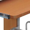 vidaXL Bureau d'ordinateur Marron 110x52x88,5 cm Bois d&rsquo;ing&eacute;nierie