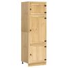 vidaXL Armoire avec &eacute;tag&egrave;re avec porte Miel 60 x 32 x 40 cm Pin massif