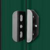 vidaXL Abri de jardin 257x298x178 cm M&eacute;tal Vert