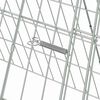 vidaXL Cage pour lapins Argent 650 x 55 x 55 cm Acier galvanis&eacute;