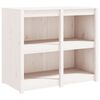 vidaXL Armoires de cuisine d'ext&eacute;rieur 3 pcs blanc bois de pin massif