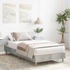 vidaXL Cadre de lit Gris b&eacute;ton 203 x 93 x 25 cm Bois d'ing&eacute;nierie