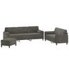 vidaXL Ensemble de canap&eacute;s 3 pcs coussins d&eacute;coratifs et coussins
