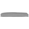 vidaXL Coussin Gris 110 x 40 x 8 cm Tissu Oxford