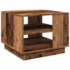 vidaXL Table basse vieux bois 55x55x42 cm bois d'ing&eacute;nierie