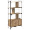 vidaXL Biblioth&egrave;que 6 niveaux 76,5 x 30 x 154,5 cm Bois d'ing&eacute;nierie