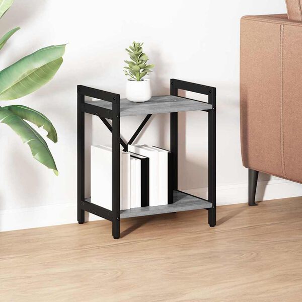vidaXL &Eacute;tag&egrave;re Sonoma gris 40 x 30 x 50 cm Bois d'ing&eacute;nierie