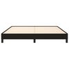 vidaXL Cadre de lit sans matelas noir 180x200 cm tissu