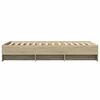 vidaXL Cadre de lit sans matelas ch&ecirc;ne sonoma 100x200 cm