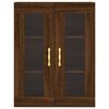 vidaXL Armoire murale ch&ecirc;ne marron 69,5x34x90 cm