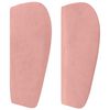 vidaXL T&ecirc;te de lit avec oreilles Rose 93x23x78/88 cm Velours