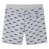 Short pour enfants avec cordon de serrage m&eacute;lange gris clair 140