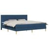 vidaXL Cadre de lit 180 x 200 cm Bleu