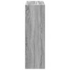 vidaXL Biblioth&egrave;que sonoma gris 102x32x102 cm bois d'ing&eacute;nierie