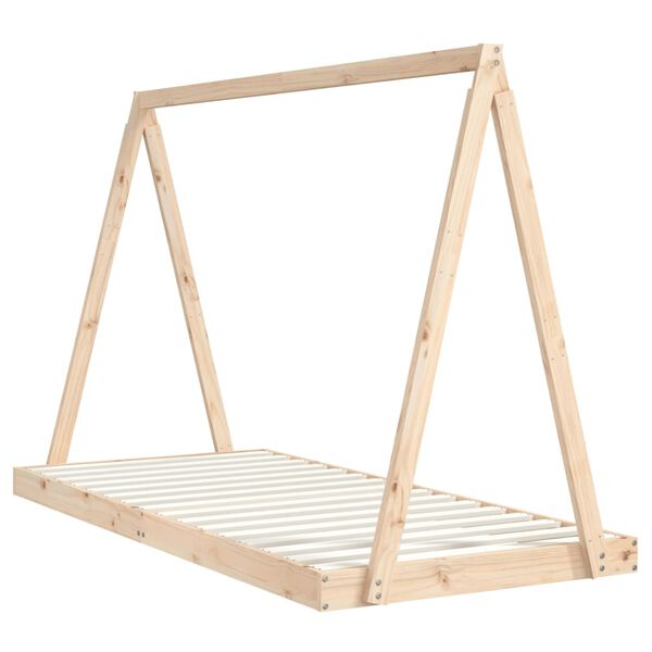 vidaXL Cadre de lit pour enfants 90x200 cm bois de pin massif