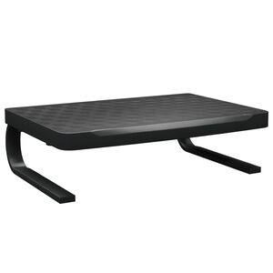 vidaXL Support de moniteur Noir 37x28x11,5 cm