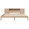 vidaXL Lit biblioth&egrave;que sans matelas 180x200 cm bois massif de pin