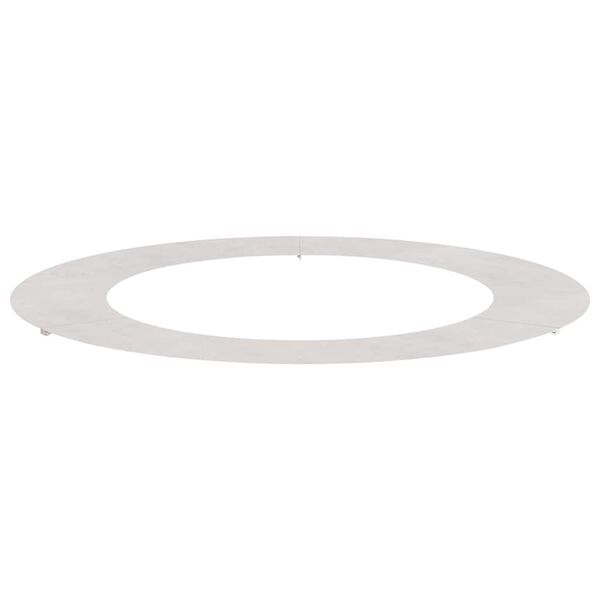 vidaXL adapt&eacute; pour anneau d'arbre plat Argent &Oslash;60 / 90 cm