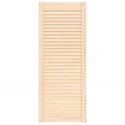 vidaXL Porte d'armoire à persiennes 99,3x39,4 cm bois de pin massif