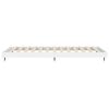 vidaXL Cadre de lit sans matelas blanc 90x200 cm bois d'ing&eacute;nierie