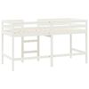 vidaXL Lit mezzanine d'enfants sans matelas avec &eacute;chelle 90x190 cm