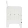 vidaXL Chaise de jardin 2 pcs Blanc 53 x 49 x 85 cm Polypropyl&egrave;ne