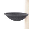 vidaXL Arbre &agrave; chat avec griffoirs en sisal Gris fonc&eacute; 94 cm