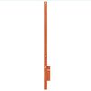 vidaXL T&ecirc;te de lit cire marron 135 cm bois massif de pin