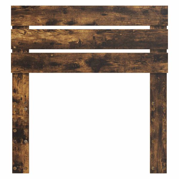 vidaXL T&ecirc;te de lit Ch&ecirc;ne fum&eacute; 75 cm Bois d'ing&eacute;nierie