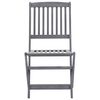 vidaXL Chaises pliables d'ext&eacute;rieur lot de 6 et coussins Bois d'acacia