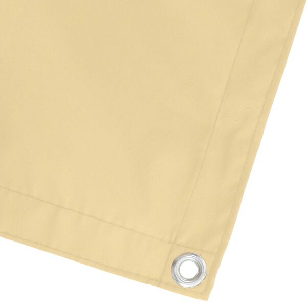vidaXL &Eacute;cran de balcon Sable 110 x 1000 cm Tissu Oxford