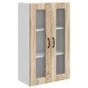 vidaXL Panneau de lave-vaisselle Kalmar Ch&ecirc;ne Sonoma 60 x 31 x 100 cm