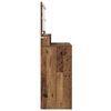 vidaXL Tables de maquillage pour chambre avec tiroir Bois Ancien