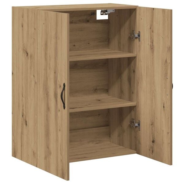 vidaXL Armoire murale chêne artisanal 69,5x34x90 cm bois d'ingénierie