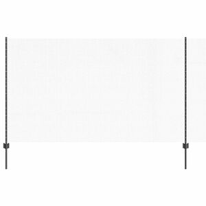 vidaXL Cl&ocirc;ture hexagonale avec poteau 25 x 1,4 m Gris Maille