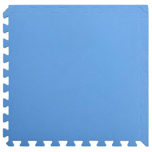 vidaXL Tapis de sol 12 pcs 4,32㎡ Mousse EVA Bleu
