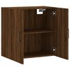 vidaXL Armoire murale ch&ecirc;ne marron 60x31x60 cm bois d'ing&eacute;nierie