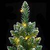 vidaXL Sapin de No&euml;l artificiel mince 300 LED 180 cm